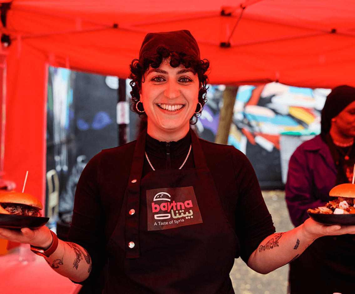 Streets Ahead Live entrepreneur series: Baytna Syrian Burgers